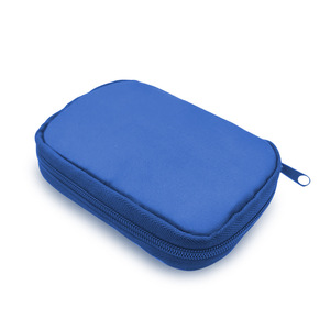 Sac de rangement portable en tissu pour lecteur de glycémie et dispositif de ponction sanguine, 14,5x9,5x3cm - Product Image 3