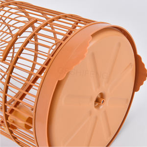 Drop Shipping plastica di ingegneria ad alta resistenza in stile cinese all'aperto con gancio che passa a piedi gabbia per uccelli pappagallo portatile - Product Image 6