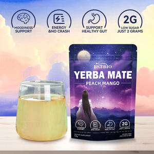BSTBIO OEMパケットピュアYerba MateエキスピーチマンゴーフレーバーインスタントYerba Mateティーパウダー - Product Image 4