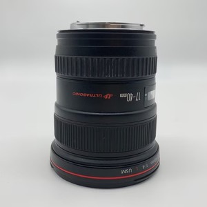 Objectif zoom ultra grand angle d'occasion Canon <span class=keywords><strong>EF</strong></span> 17-<span class=keywords><strong>40mm</strong></span> F/4L USM A+ pour paysage et architecture, objectif à anneau rouge série L 17mm - Product Image 1