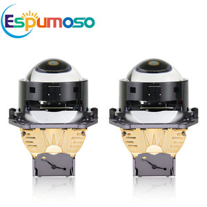 Lentille de projecteur Bi LED Espumoso 3 pouces, très vendue, 75w 7500lm 24v H4 <span class=keywords><strong>E8</strong></span>, phare Bi projecteur en aluminium, faisceau haut/bas pour voiture universelle - Product Image 2