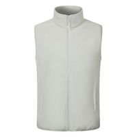 Gilets sans manches pour hommes en polaire épaisse, chauds, pour l'hiver et l'automne, avec logo personnalisé, pour la chasse et la randonnée