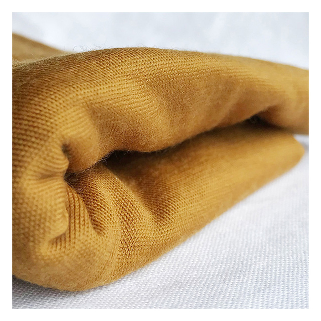 100% Merino Wool Double-Sided Worsted Yarn Dyed Knitted Jersey Fabric Custom Wholesale Anti-static Garment Baby Clothes Suits