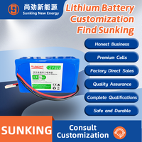 Pack de batteries au lithium SK18650-3S20P 18650 52Ah 12V (2200g) pour outils électriques, fourni directement par l'usine, échantillon personnalisé disponible