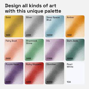 12 bolígrafos de pintura metálica, rotuladores acrílicos, Punta Extra fina, marcador de pintura permanente de 07mm para vidrio de roca, tela de madera, Stock de tarjeta de cerámica - Product Image 4