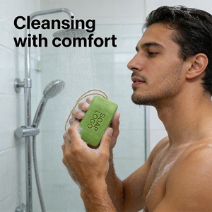 Sapone Artigianale da Appendere con Corda in Cotone, Delicato Sapone Detergente e Idratante per Doccia e Viaggio - Product Image 3