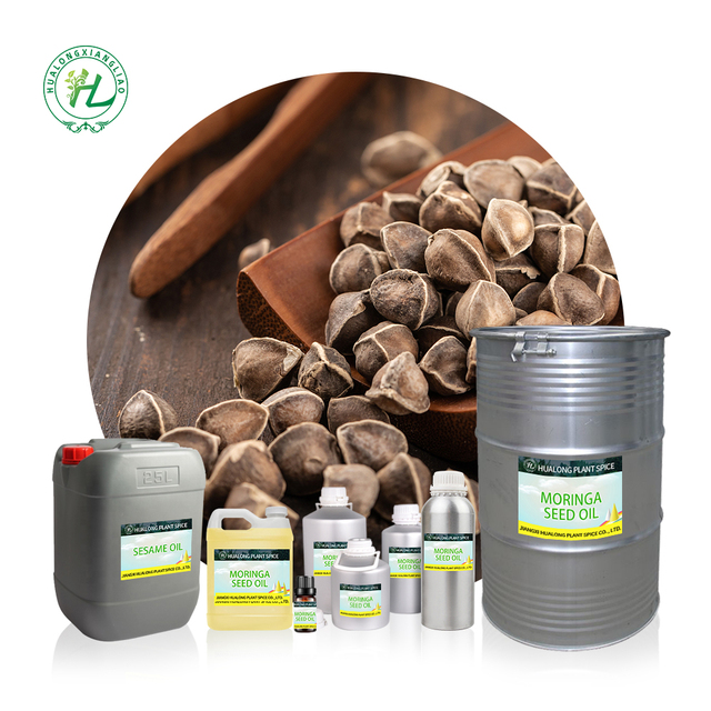 HL - Moringa Oleifera Oils Supplier,1Kg Bulk Price, Indian Moringa Seed Oil Carrier Oil for Skin Care & Essential Oils Mixing