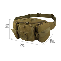 Sac banane multifonctionnel personnalisé en Oxford grande capacité pour activités de plein air, extensible MOLLE en polyester pour la chasse, la randonnée, la pêche - Vente en gros