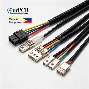 Custom Military Grade Wire Harness Assembly Ruggedized Connector <b>Cable</b> Harness for Defense <b>Communication</b> Systems Factory - Product Image 1