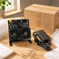 Vente en gros NerdOCTAXE Rev 3.1 Bitcoin Solo Miner 12TH/s 200W Silent ASIC SHA256 Machine de minage silencieuse pour la maison et le bureau, directement de l'usine