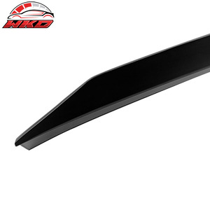 Convient pour Kia EV6 2021-2026 Spoiler de coffre style X non peint noir - Product Image 6