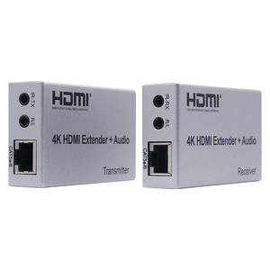 Vention — prolongateur <span class=keywords><strong>hdmi</strong></span> 4k <span class=keywords><strong>ethernet</strong></span> sur <span class=keywords><strong>ethernet</strong></span>, câble CAT5e/6, sur IP à 100m, avec Audio - Product Image 1