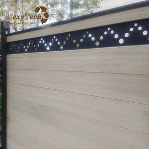 Kayu komposit luar ruangan, pagar kayu plastik komposit, pagar modern horizontal kayu - Product Image 3