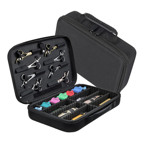 Étui de transport rigide pour tondeuses à cheveux, organiseur de rangement pour tondeuses <span class=keywords><strong>Hatteker</strong></span>/Oneisal/Wahl 5Star/Andis, rasoir pour hommes - Product Image 3