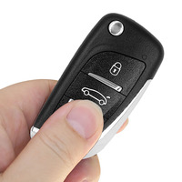 Télécommande de porte-clés de voiture sans fil à code roulant Télécommande à 3 boutons pour systèmes de verrouillage central des portes de voiture Fabricant