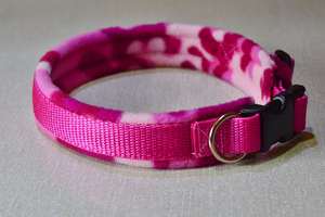 ปลอกคอสุนัขแบบปรับได้ วัสดุกำมะหยี่บุขนแกะอย่างดี  แบบมาตรฐาน  สามารถปรับขนาดได้ - Product Image 2