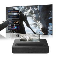 Projecteur à ultra courte focale Formovie Theater Premium T2 Triple couleur laser 4k Projecteur de cinéma maison avec Google TV
