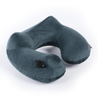 Oreiller de voyage gonflable pour voiture, best-seller, pliable, soutien du cou pour des trajets confortables
