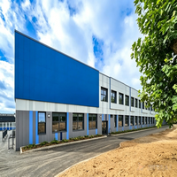 Bâtiment Résidentiel et Commercial en Acier Préfabriqué, Structure en Acier Durable Anti-Rouille, Certifié ISO9001, Avantage Direct Usine