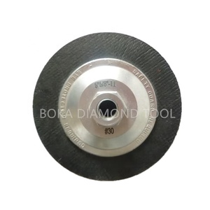 Rueda de copa abrasiva de borde de unión de cerámica de diamante de 7 pulgadas para hormigón para pulidora de amoladora angular - Product Image 6