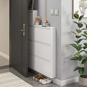 Scarpiera di Grande Capacità per Ingresso, Mobile Portascarpe in Acciaio dal Design Moderno, Facile da Montare, Arredamento per la Casa - Product Image 3