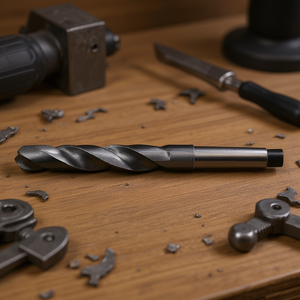 ดอกสว่านเจาะเหล็ก HSS แบบปลายตัดเกลียวพร้อมก้าน Morse Taper Shank สำหรับเจาะโลหะ ไม้ และพลาสติก - Product Image 3