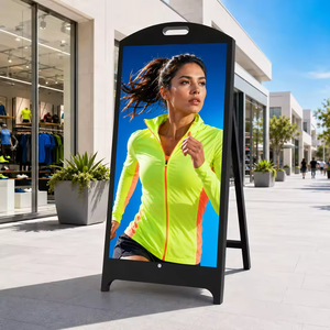 Pantalla LED Digital Portátil MILEC, la Más Vendida, Pantalla Publicitaria de Pie, Garantía de 5 Años, Brillo de 600CD - Product Image 3