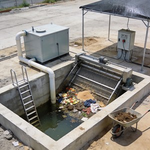 Rejilla Rotatoria Automática NUO <span class=keywords><strong>VISTA</strong></span> de Acero Inoxidable para Pretratamiento de Aguas Residuales Industriales y Municipales - Product Image 3