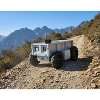 Mini camion électrique télécommandé 4x4 tout-terrain, véhicule utilitaire agricole, remorque à benne basculante