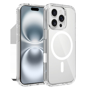 <span class=keywords><strong>Coque</strong></span> de protection pour téléphone compatible PC+TPU, anti-chute à quatre coins, avec aimants, moulage par injection deux-en-un, personnalisable - Product Image 1