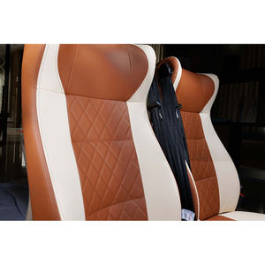 Asientos de cuero entrenador mini entrenador de fútbol cubierta de asiento de coche asiento de entrenador con asa - Product Image 5