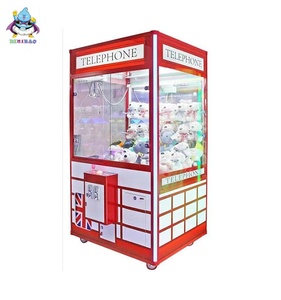 Máquina de juego británica de la grúa del juguete de la garra grande de la arcada del teléfono de Rane para la diversión - Product Image 1