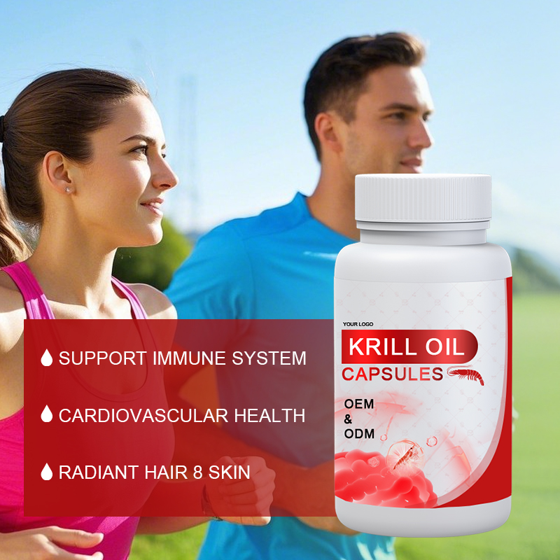 OEM ODM Antarctic Krill Oil Softgels Omega 3 в капсулах рыбьего жира пищевые добавки для поддержки иммунитета, экстракт сердца животных