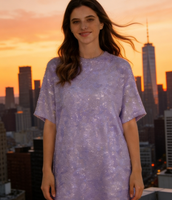 Robe ample à sequins grande taille 2026 |   Bords doublés, respectueux de la peau, sans frottement |   Mini-robe de soirée décontractée à taille naturelle