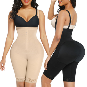 OFERTA ESPECIAL Nuevo Diseño Faja Moldeadora de Cintura Alta con Ganchos Ajustables y Compresión Suave, Realza Caderas, Tallas Grandes para <span class=keywords><strong>Mujer</strong></span> - Product Image 1