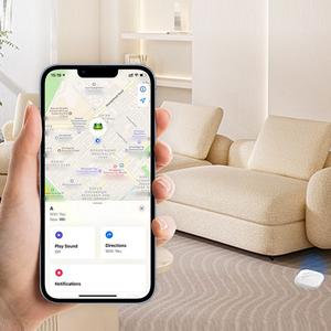 Mini GPS-Tracker Finder Locator Smart Tag Schlüsselanhänger MFI-Zertifiziert Gepäck Geldbörse <span class=keywords><strong>Anti</strong></span>-Verlust-<span class=keywords><strong>Alarm</strong></span> für Apple Smart Item Tracking - Product Image 6