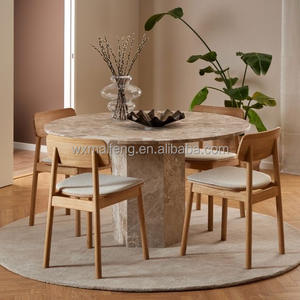 Chaise de salle à manger en bois massif pour restaurant, prix d'usine, vente chaude 2025, meubles de maison bon marché, dernière tendance, <span class=keywords><strong>avec</strong></span> coussin moelleux - Product Image 2