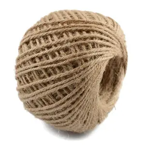 Ficelle en Jute de 8mm 50 pieds, fil pour artisanat, poste à gratter pour chat, banderole, corde d'escalade