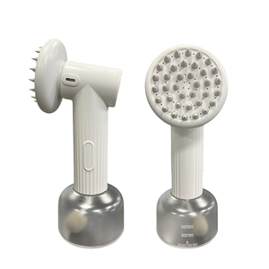 <b>automatic</b> foaming <b>soap</b> <b>dispenser</b> Electric Dog Shampoo <b>Dispenser</b> with Soft Massaging Brush Pet Bathing Towel Bubble/Spray Mode - Product Image 2