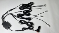 Mini moteur de lumière à fibre optique 2W RGBW LED entrée DC12V pour nouvel illuminateur de voiture