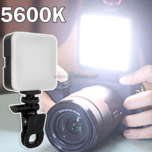 Poche LED Selfie Lumière pour <span class=keywords><strong>IPhone</strong></span> Samsung IPad Téléphone Mobile Ordinateur Portable Clip Anneau Flash Remplir Vidéo Photo <span class=keywords><strong>Ringlight</strong></span> Photographie Lampe - Product Image 2