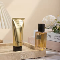 Brume de parfum à la vanille 2 pièces coffret cadeau parfum lotion de soin de la peau humide 100ml Body Splash 75ml vaporisateur de parfum