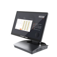 IMachine A2 15,6-дюймовый моноблок с сенсорным экраном, Windows 10/11, POS-терминал, металлический корпус, система кассового аппарата для ресторанов