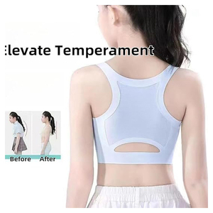 Sujetador Deportivo para Niñas Adolescentes, Sin Costuras, con Relleno Extraíble, Bralette con Ligeramente Soporte en la Espalda para Edades de 8 a 18 Años - Product Image 5