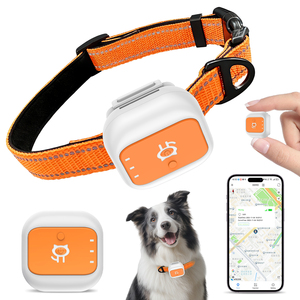 เครื่องติดตามสัตว์เลี้ยง GPS สีส้ม กันน้ำ สำหรับสุนัขและแมว พร้อมบลูทูธ ระบบติดตามแบบเรียลไทม์ สำหรับใช้งานกลางแจ้ง - Product Image 6
