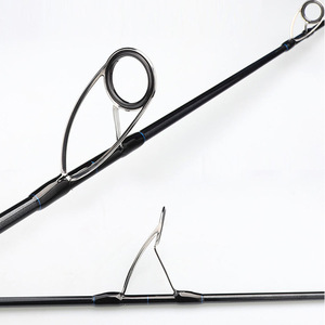 Cannes à Pêche Fuji Guides Tuna GT Max sur Mesure en Fibre de Carbone, 2 Sections, pour la Pêche en Lac et Ruisseau, <span class=keywords><strong>Canne</strong></span> Popping Noire pour Bateau - Product Image 3