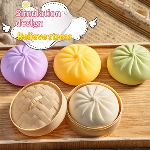 Pains vapeur réalistes, jouets doux et rebondissants, gadgets anti-stress, populaires sur TikTok, et un excellent choix de cadeau pour les fêtes. - Product Image 3