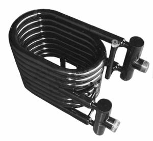 Système de pompe à chaleur, tube dans tube, échangeur de chaleur à serpentin coaxial - Product Image 1