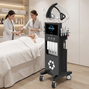 Máquina Facial Profesional de Hidroburbujas con Analizador de Piel IA, Activación Iónica, Introducción de Oxígeno, Lifting Facial y Ocular, Máscara de Oxígeno para Salón - Product Image 1