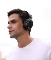Casque sans fil supra-auriculaire Lantronlife Teeline M9 Qualcomm QCC 65 heures d'autonomie ANC ANR Réduction active du bruit
